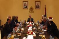 يت لحم - رئيس الوزراء رامي الحمد الله، يترأس اجتماع مجلس الوزراء في جلسته رقم (51) تصوير معن خليفة