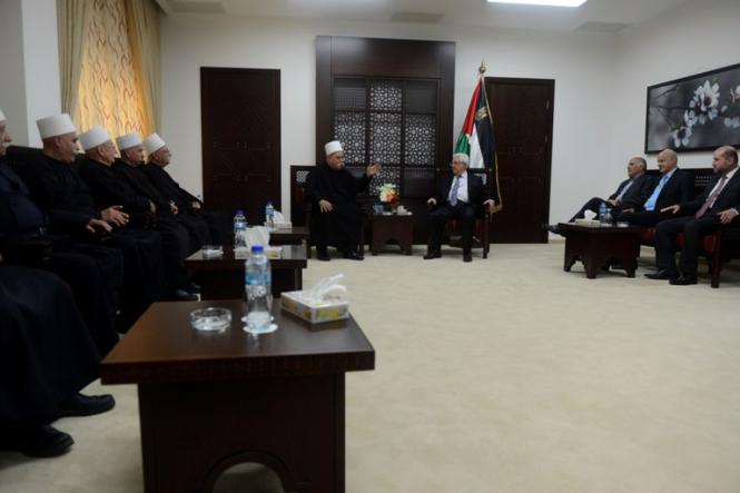 الرئيس يستقبل وفدا من قيادة الطائفة العربية الدرزية