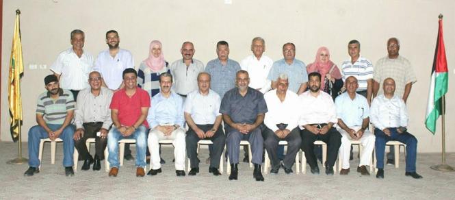أبو ماهر حلس يعلن عن تشكيل الهيئة القيادية العليا لحركة "فتـــــح" في المحافظات الجنوبية