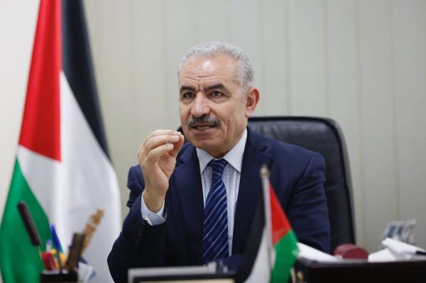 اشتية يدين جريمة الاحتلال في نابلس