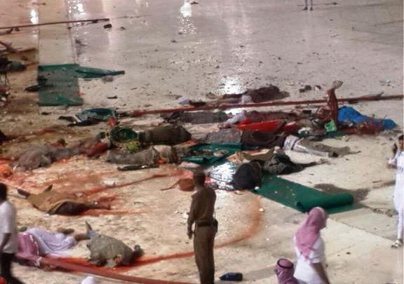 صور وفيديو :عشرات القتلى والجرحى اثر سقوط رافعة بحرم مكة