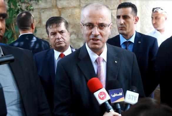 الحمد الله يدعو الاتحاد الأوروبي لإلزام إسرائيل بوقف تصعيدها العسكري