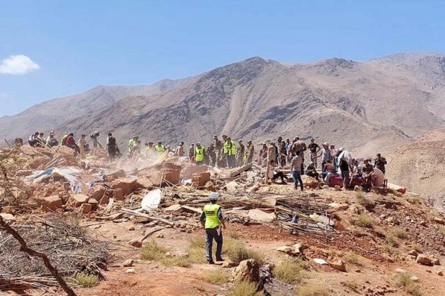 وزير مغربي: اختفاء عدة قرى كليا جراء الزلزال