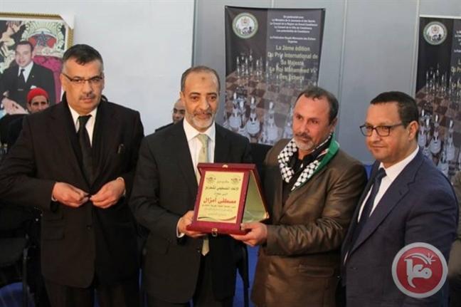 الجامعة الملكية المغربية للشطرنج تحتفي بالوفد الفلسطيني