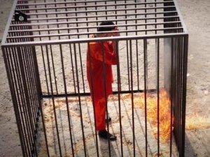 داعش أجبر أطفال الرقة على مشاهدة جريمة حرق الكساسبة