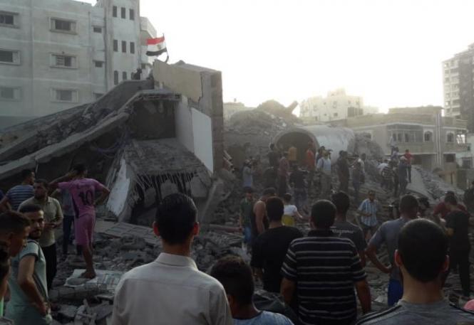 إصابة 18 مواطنا في قصف إسرائيلي غرب غزة