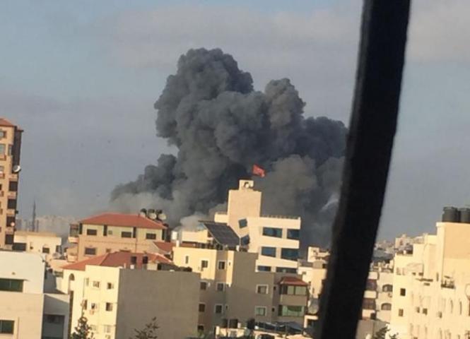 دائرة حقوق الإنسان في المنظمة تدين العدوان على غزة وتطالب بفتح تحقيق دولي