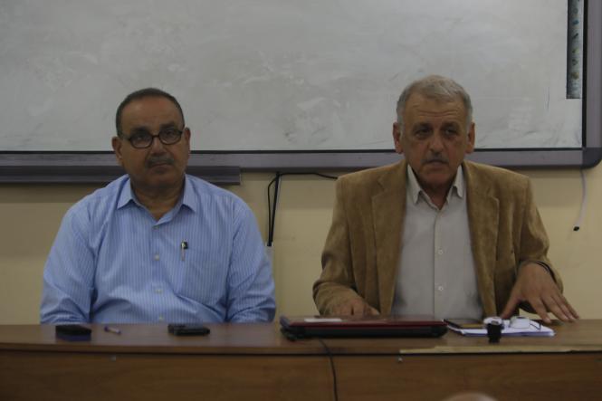 كلية الإعلام وتكنولوجيا المعلومات في جامعة فلسطين تعقد اجتماعًا لأعضاء الهيئة التدريسية استعدادًا للفصل الدراسي الأول