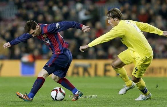 برشلونة يتلاعب بفياريال ويضع قدمه الأولى في نهائي الكأس