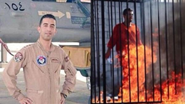 داعش تنشر صورا جديدة لحرق الكساسبة ويوجه رسالة تهديد شديدة الأردن