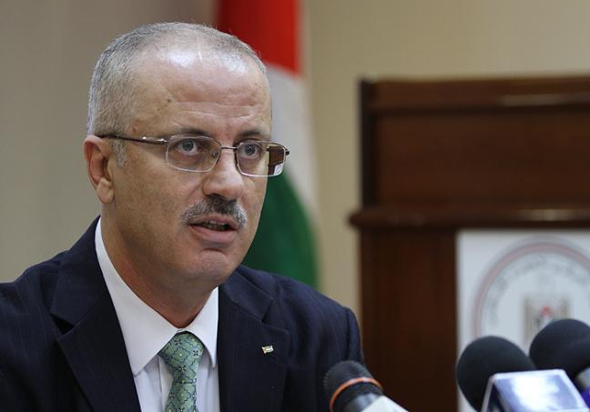 الحمد الله يطلب تدخلا أوروبا للإفراج عن أموال الضرائب