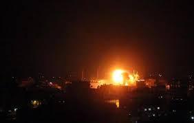 غارة على موقع للقسام شمال القطاع