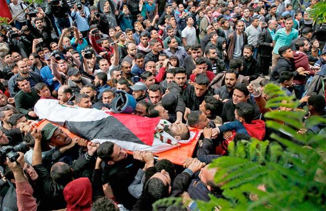 شهيد بغزة ووفد أمني مصري يصل خلال 24 ساعة ووقف اطلاق نار بدءا من 3:30 عصر اليوم