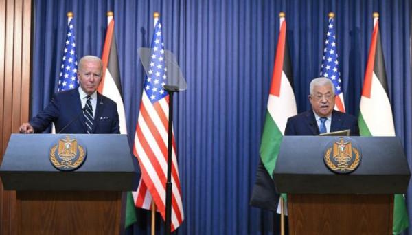 تفاصيل المؤتمر الصحفي المشترك للرئيس الفلسطيني ونظيره الأمريكي في بيت لحم
