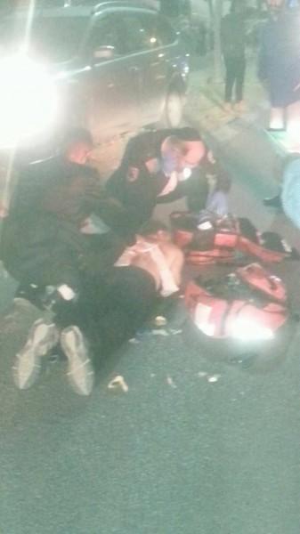 اصابة 4 اسرائيليين بعملية طعن في تل أبيب : اصابة في حالة موت سريري و 3 متوسطة وخطيرة