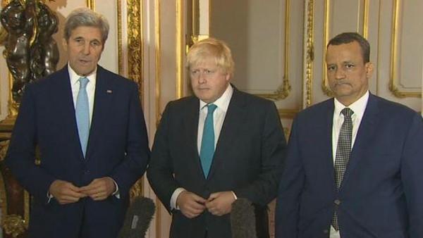 أميركا وبريطانيا تطالبان بوقف فوري لإطلاق النار باليمن